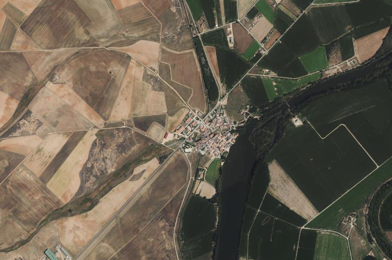Ortofoto actual del núcleo de Villagonzalo de Tormes