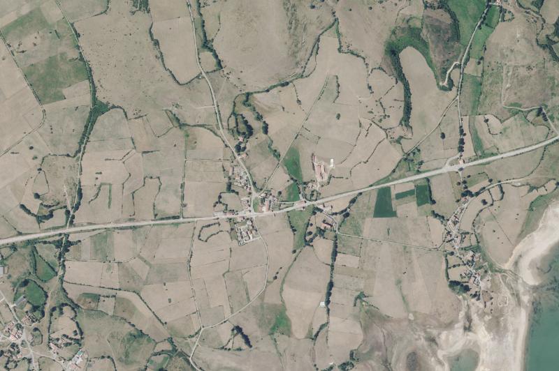 Ortofoto actual del núcleo de Campoo de Yuso