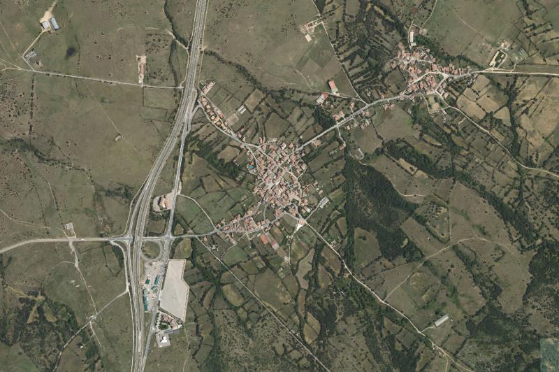 Ortofoto actual del núcleo de Santo Tomé del Puerto