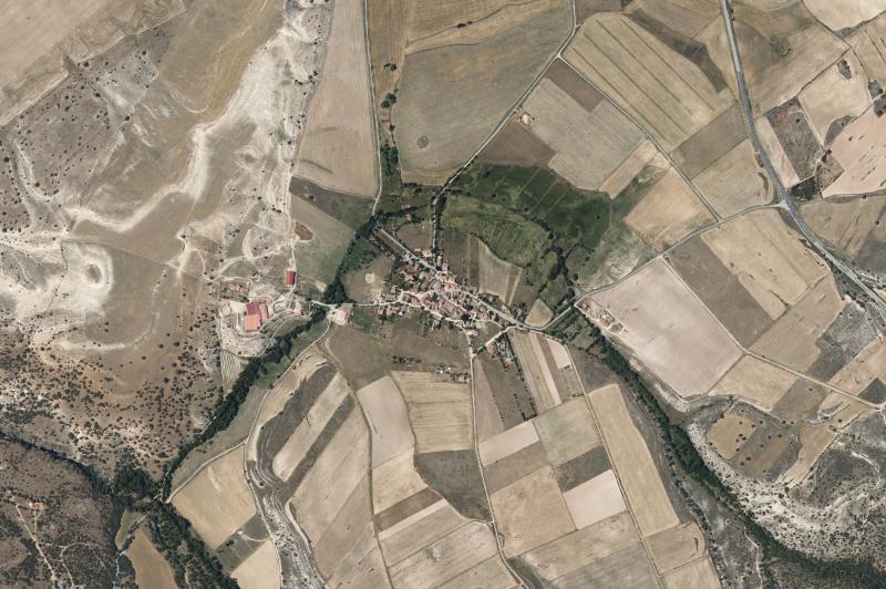 Ortofoto actual del núcleo de Valdeprados