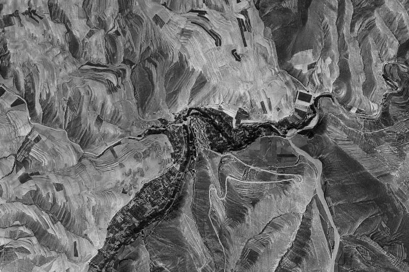 Ortofoto de 1956-1957 del núcleo de Cigudosa