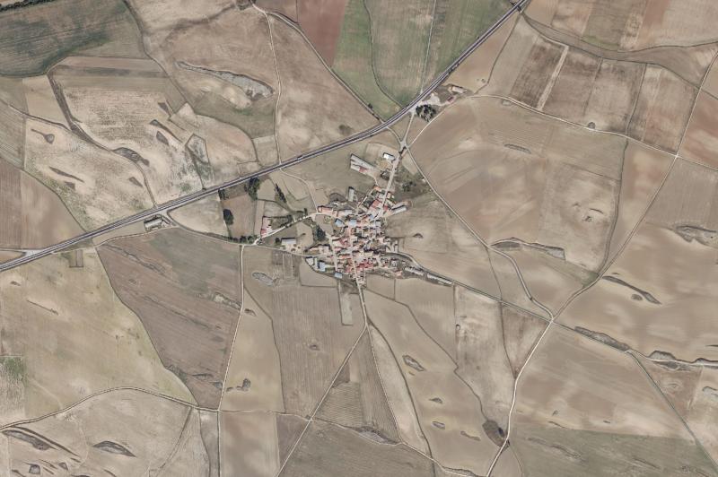 Ortofoto actual del núcleo de Tejado