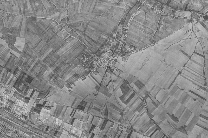Ortofoto de 1956-1957 del núcleo de Torrubia de Soria