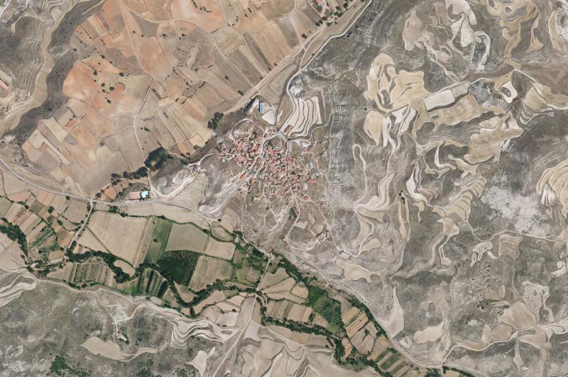 Ortofoto actual del núcleo de Barrachina