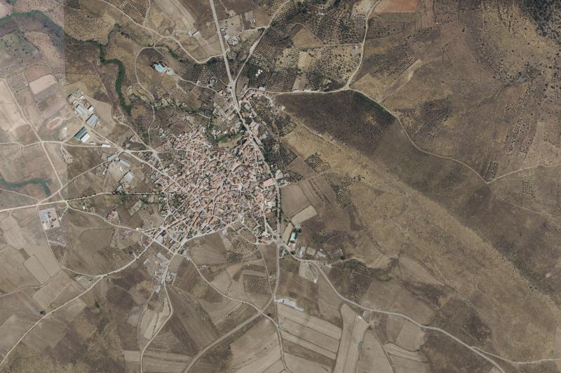 Ortofoto actual del núcleo de La Estrella