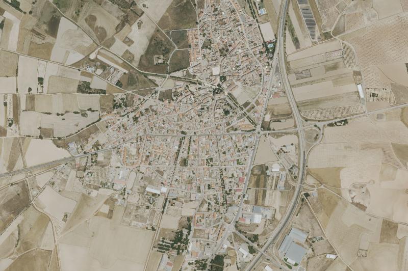 Ortofoto actual del núcleo de Tembleque
