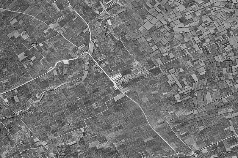 Ortofoto de 1956-1957 del núcleo de Miramar