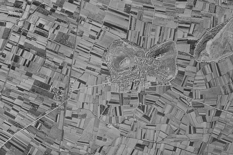 Ortofoto de 1956-1957 del núcleo de El Puig de Santa Maria