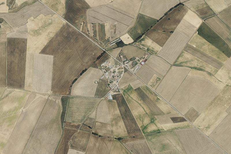 Ortofoto actual del núcleo de Bustillo de Chaves