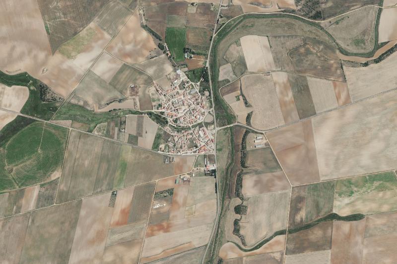 Ortofoto actual del núcleo de Arquillinos