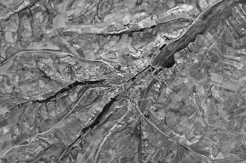 Ortofoto de 1956-1957 del núcleo de El Maderal