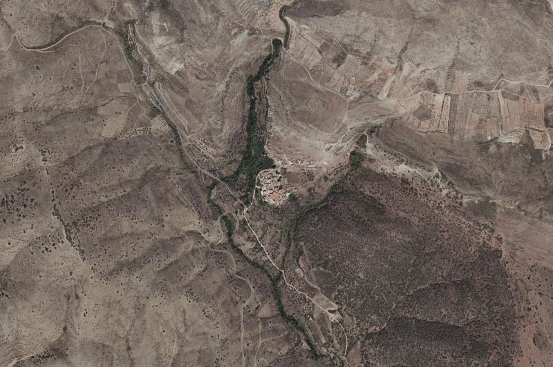Ortofoto actual del núcleo de Oseja