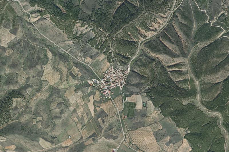 Ortofoto actual del núcleo de Valtorres